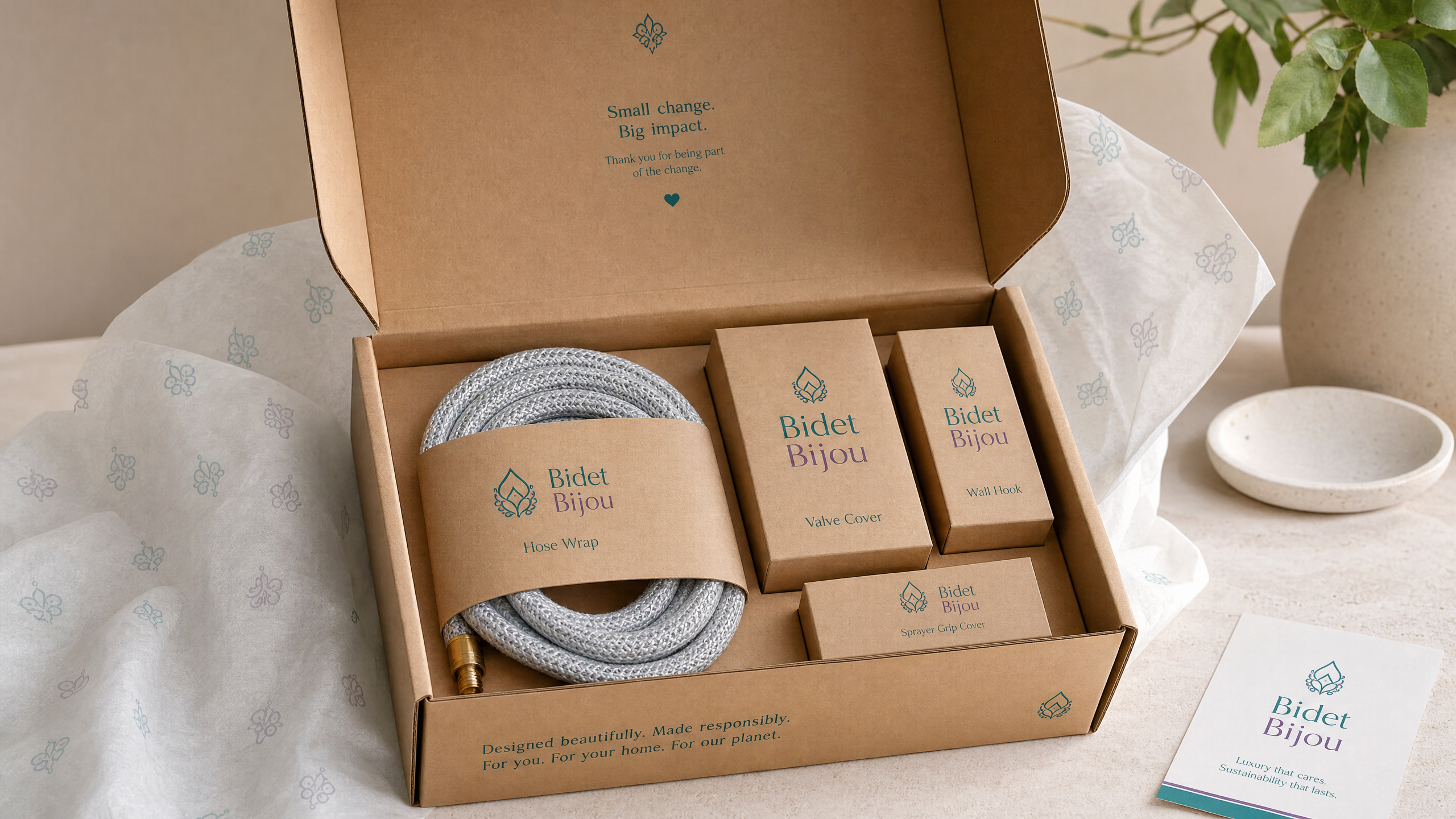 Bidet Bijou packaging unboxing